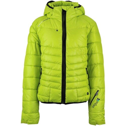 Textil Dívčí Prošívané bundy Peak Mountain Doudoune de ski fille FALPINE Zelená