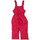 Textil Dívčí Overaly / Kalhoty s laclem Peak Mountain Salopette de ski fille FOMBLUX Růžová
