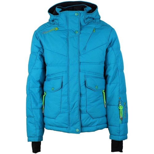 Textil Dívčí Prošívané bundy Peak Mountain Doudoune de ski fille GANNECY Modrá