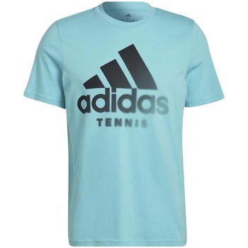 Textil Muži Trička s krátkým rukávem adidas Originals Tennis Aeroready Graphic Tyrkysové