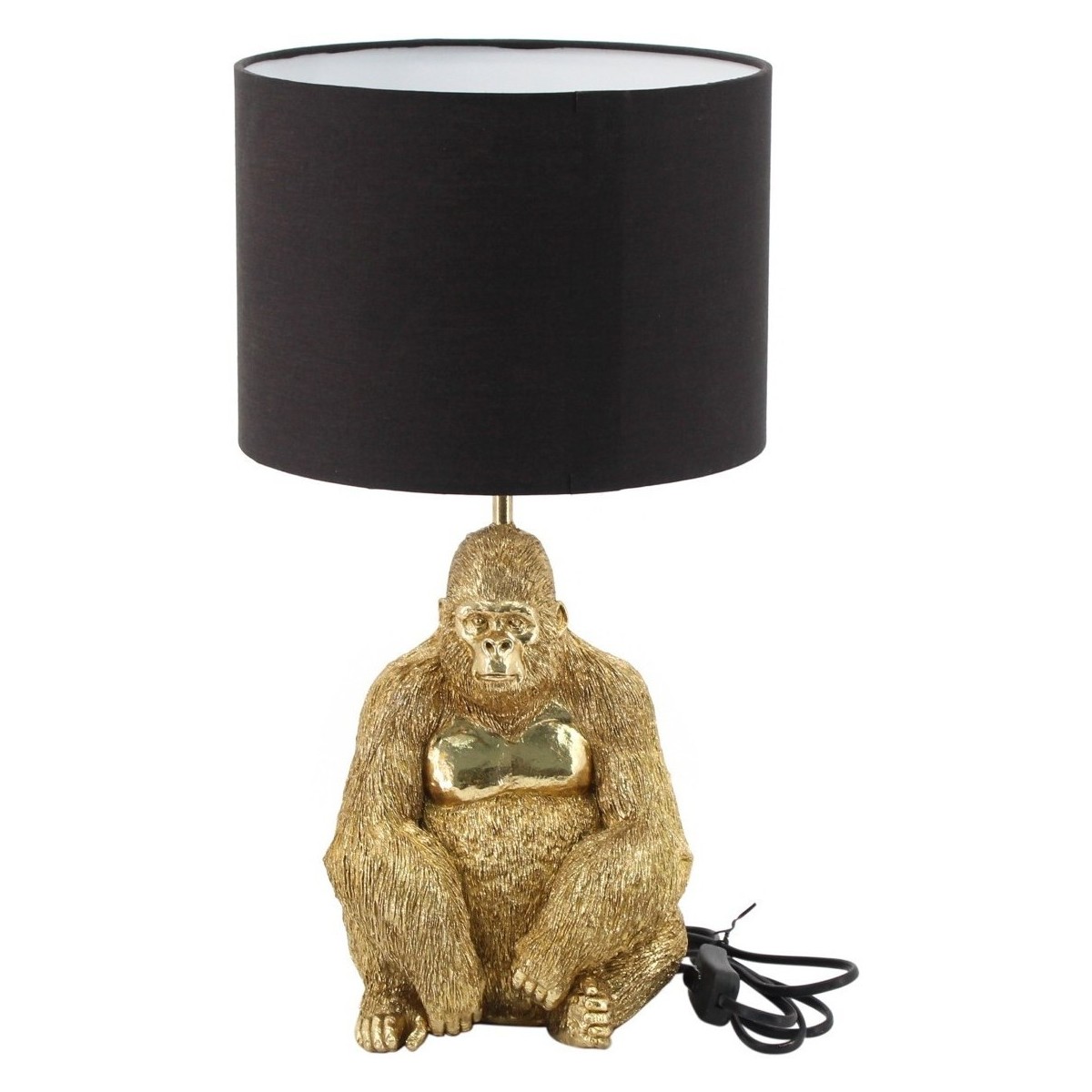 Bydlení Stojací lampy  Signes Grimalt Orangutan Ve Tvaru Lampy Zlatá