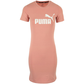 Textil Ženy Šaty Puma ESS Slim Tee Dress Růžová