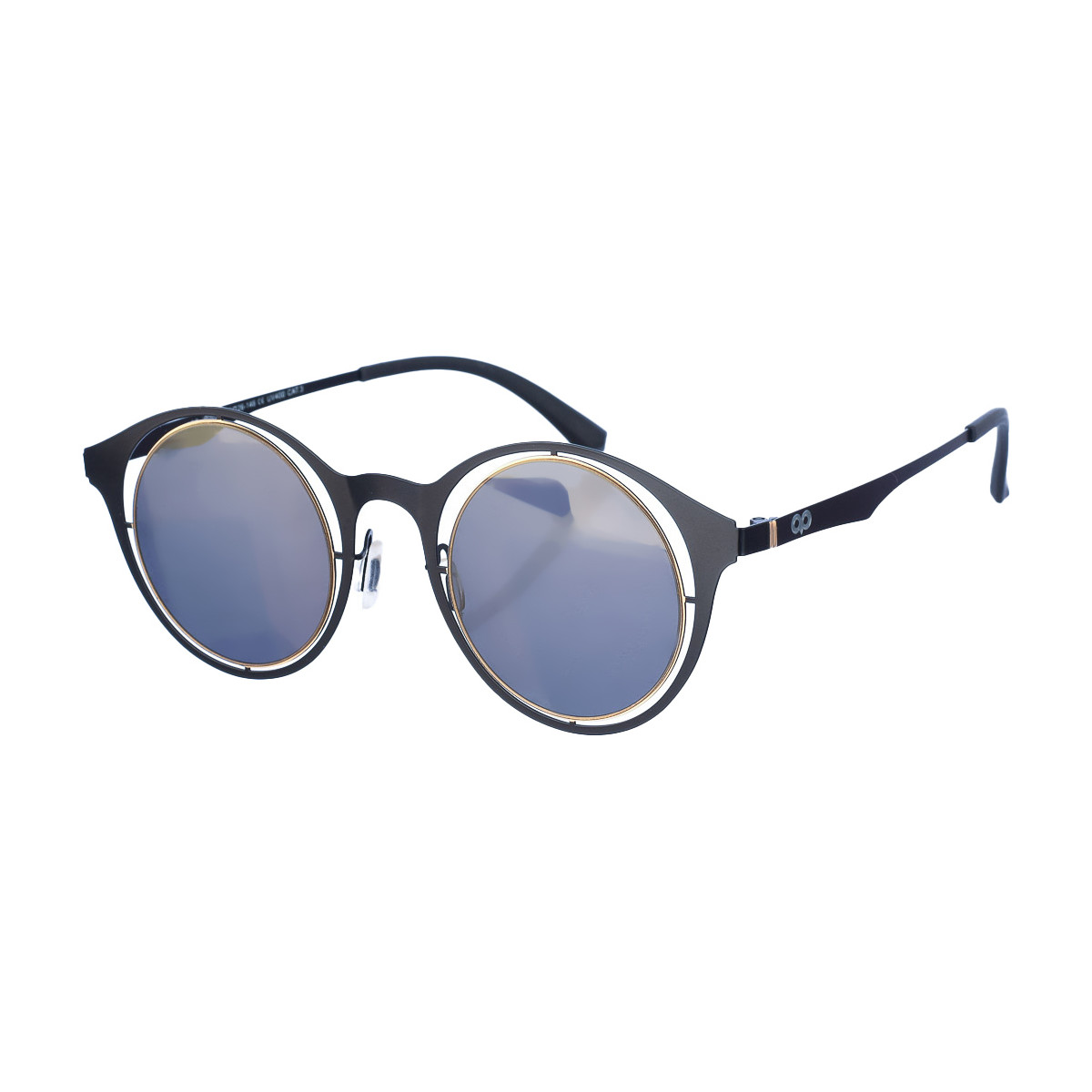 Hodinky & Bižuterie Ženy sluneční brýle Kypers JAPO-003 Černá
