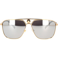 Hodinky & Bižuterie sluneční brýle Versace Occhiali da Sole  VE2238 12526G Zlatá