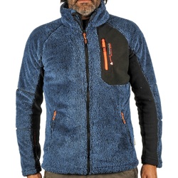 Textil Muži Fleecové bundy Peak Mountain Polaire homme CAMERIS Tmavě modrá