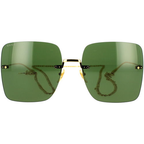 Hodinky & Bižuterie Ženy sluneční brýle Gucci Occhiali da Sole  GG1147S 002 Zlatá