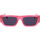 Hodinky & Bižuterie Ženy sluneční brýle Chiara Ferragni Occhiali da Sole  CF7013/S QR0.IR Růžová