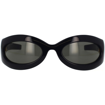 Hodinky & Bižuterie Ženy sluneční brýle Gucci Occhiali da Sole  GG1247S 001 Černá