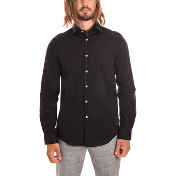 Textil Muži Košile s dlouhymi rukávy Egon Von Furstenberg 50-1 Černá
