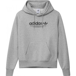Textil Mikiny adidas Originals 4.0 logo hoodie Šedá
