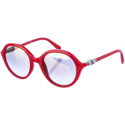 Hodinky & Bižuterie Ženy sluneční brýle Swarovski SK0228S-66C Červená