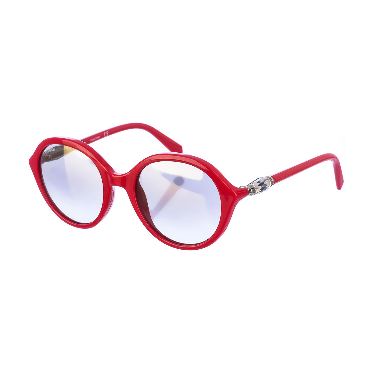 Hodinky & Bižuterie Ženy sluneční brýle Swarovski SK0228S-66C Červená
