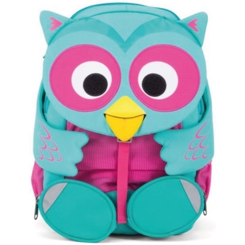 Taška Děti Batohy Affenzahn Olina Owl Large Friend Backpack Modrá