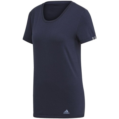 Textil Ženy Trička s krátkým rukávem adidas Originals 257 Tee Tmavě modrá