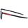 Hodinky & Bižuterie sluneční brýle Prada Occhiali da Sole  Linea Rossa PS10WS 1AB06G Polarizzati Černá
