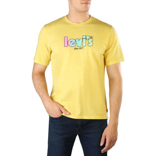 Textil Muži Trička s dlouhými rukávy Levi's - 16143 Žlutá