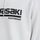 Textil Muži Mikiny Kawasaki Killa Unisex Hooded Sweatshirt K202153 1002 White Bílá