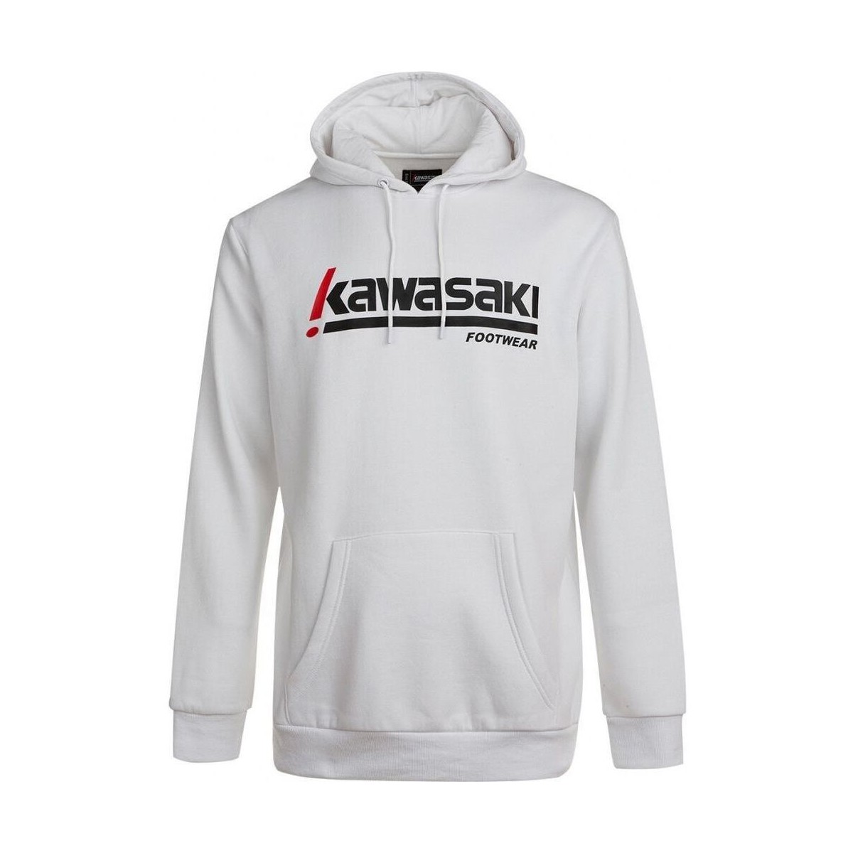 Textil Muži Mikiny Kawasaki Killa Unisex Hooded Sweatshirt K202153 1002 White Bílá