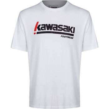 Textil Muži Trička s krátkým rukávem Kawasaki Kabunga Unisex S-S Tee Bílá