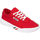 Boty Ženy Módní tenisky Kawasaki Leap Canvas Shoe K204413 4012 Fiery Red Červená