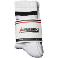 Spodní prádlo Ponožky Kawasaki 2 Pack Socks K222068 1002 White Bílá