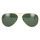 Hodinky & Bižuterie sluneční brýle Ray-ban Occhiali da Sole  Aviator Large Metal RB3025 W3400 Zlatá