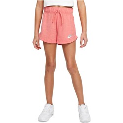 Textil Dívčí Teplákové kalhoty Nike PANTALON CORTO NIA  SPORTSWEAR DA1388 Růžová
