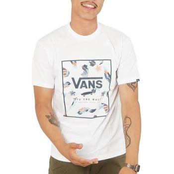 Textil Muži Košile s krátkými rukávy Vans CLASSIC PRINT BOX Bílá