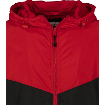Urban Classics Pánská šusťáková bunda Wedge červená Červená