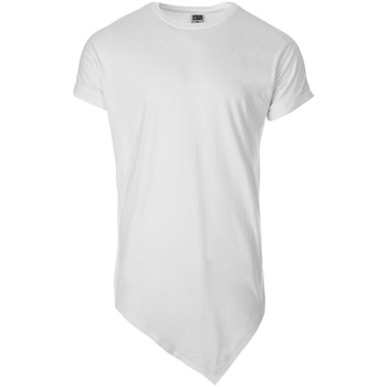 Urban Classics Trička s krátkým rukávem Moderní pánské tričko Pierce bílé - Bílá