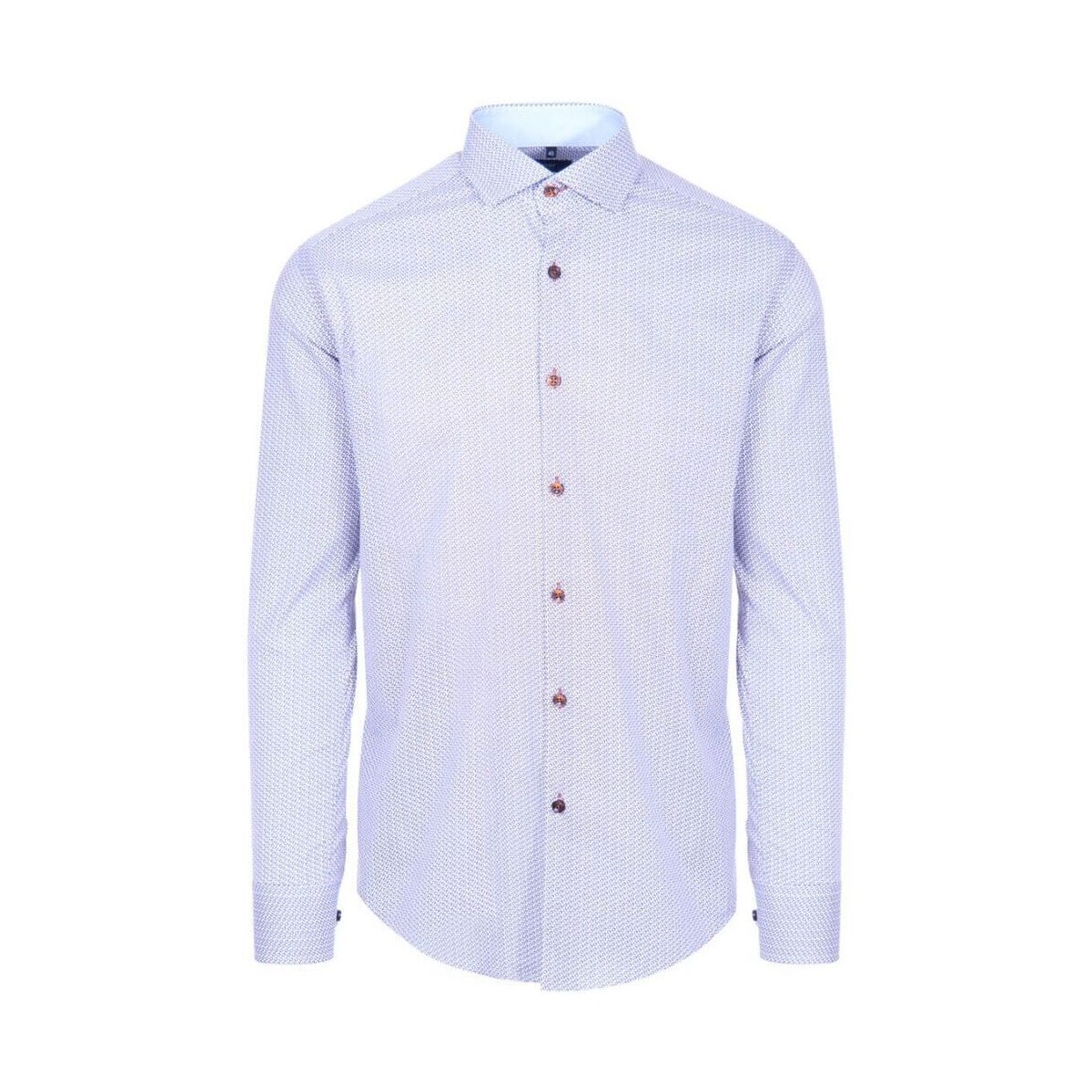 Textil Muži Košile s dlouhymi rukávy Mmer Pánská bavlněná košile Spell bílá Bílá