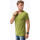 Textil Muži Trička s krátkým rukávem Ombre Pánské basic tričko Oliver olivová Zelená