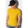 Textil Muži Trička s krátkým rukávem Ombre Pánské basic tričko Elis žlutá Žlutá