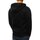 Textil Muži Mikiny D Street Pánská mikina na zip s kapucí Fingal černá Černá