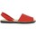 Boty Sandály Colores 11943-18 Červená