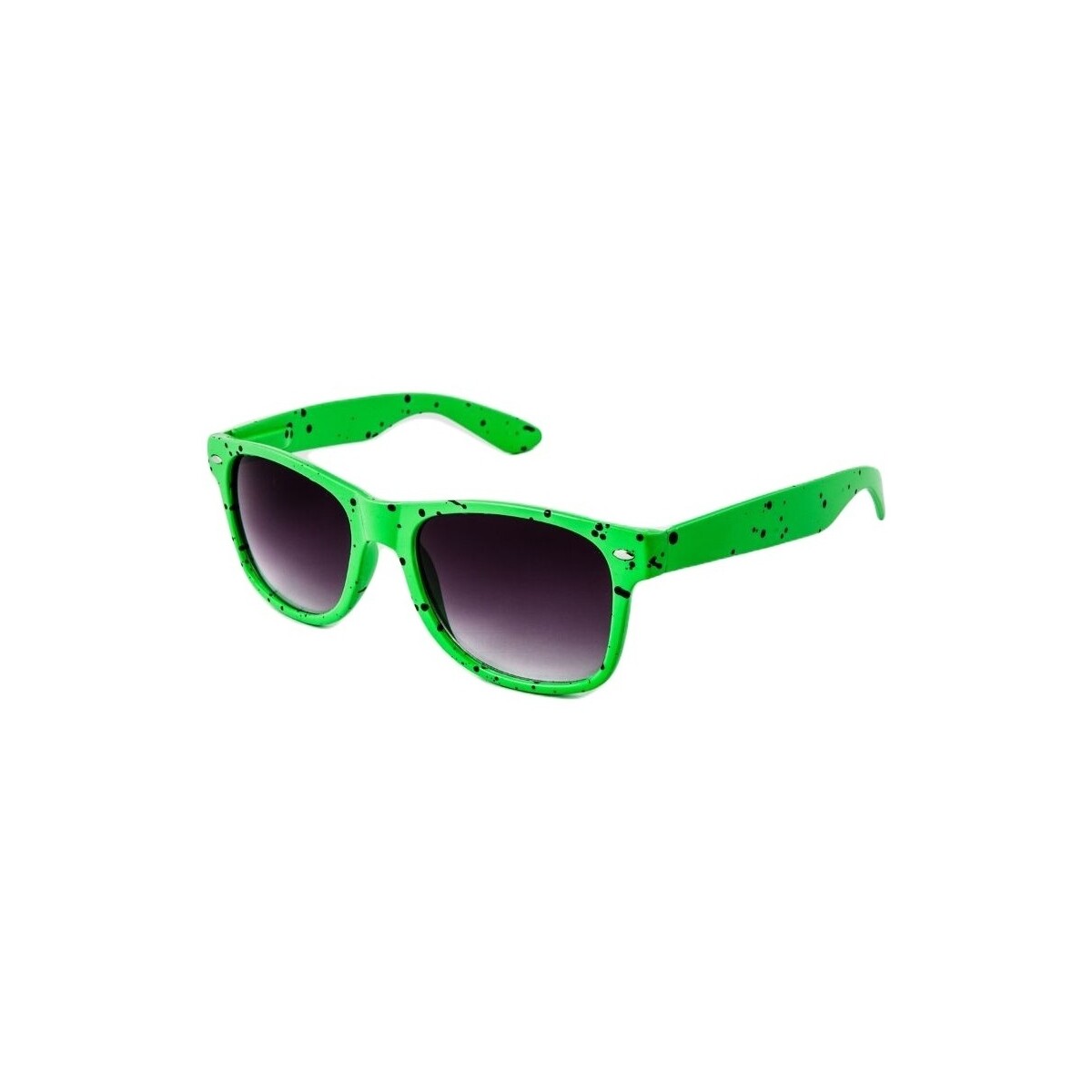 Hodinky & Bižuterie sluneční brýle Oem Sluneční brýle Nerd Kaňka černá Zelená