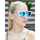 Hodinky & Bižuterie Ženy sluneční brýle Oem Dámské sluneční brýle cat-eye Positive Bílá