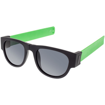 Hodinky & Bižuterie sluneční brýle Oem Sluneční brýle Nerd Storage zelené Černá