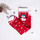 Doplňky  Doplňky k obuvi Star Socks Vánoční ponožky Snowman červené Červená