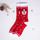 Doplňky  Doplňky k obuvi Star Socks Vánoční ponožky Reindeer Červená