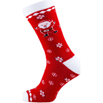 Doplňky  Doplňky k obuvi Star Socks Vánoční ponožky Santa červená vel. 35-38 Červená