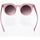 Hodinky & Bižuterie Ženy sluneční brýle Oem Dámské sluneční brýle oválné French růžové Růžová