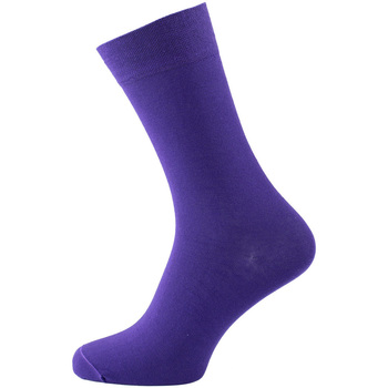 Doplňky  Muži Doplňky k obuvi Zapana Pánské jednobarevné ponožky Violet fialové vel. 42-44 Fialová