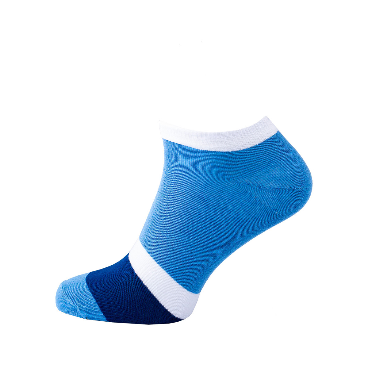 Doplňky  Muži Doplňky k obuvi Zapana Pánské barevné kotníkové ponožky Slice Modrá