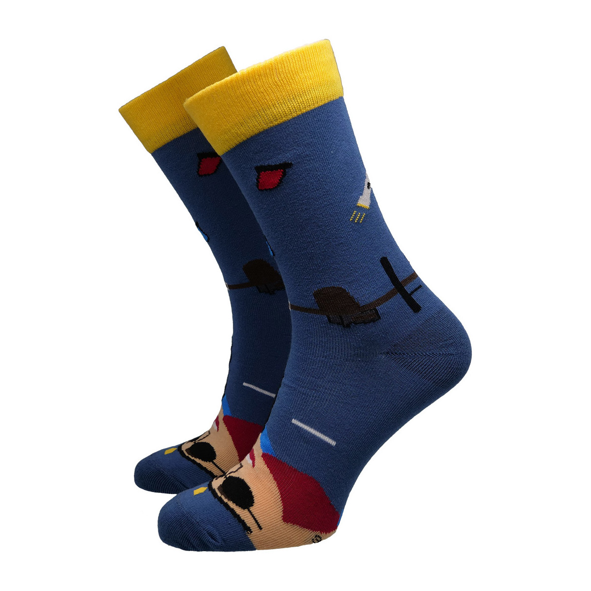 Doplňky  Doplňky k obuvi Hesty Socks unisex ponožky Cope modré Tmavě modrá