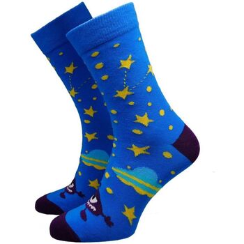 Doplňky  Doplňky k obuvi Hesty Socks unisex ponožky Ufo tmavě modré  unisex ponožky Ufo Tmavě modrá
