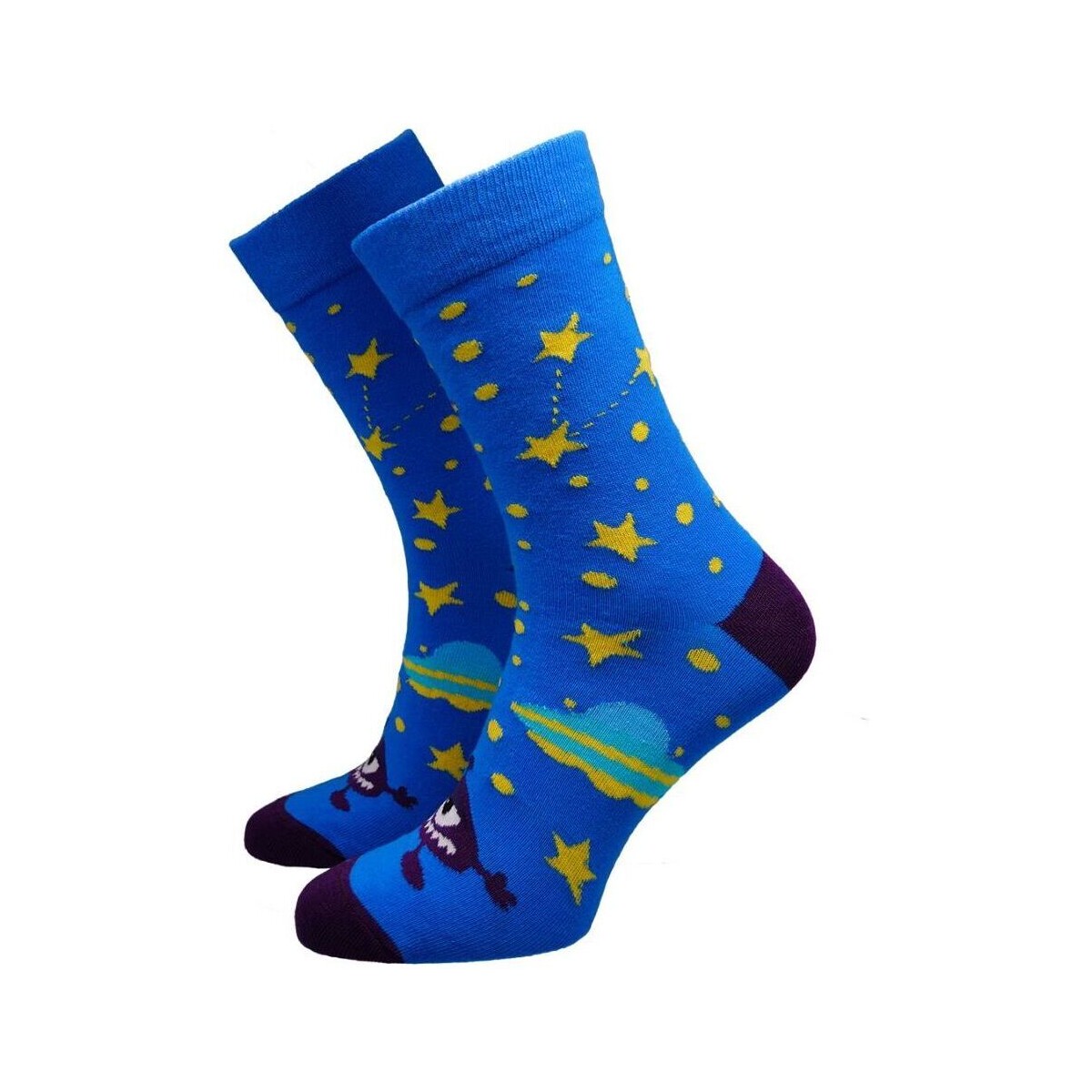 Doplňky  Doplňky k obuvi Hesty Socks unisex ponožky Ufo tmavě modré Tmavě modrá