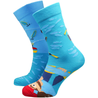 Doplňky  Doplňky k obuvi Hesty Socks unisex ponožky Fisherman zelené 39-42 Modrá