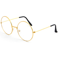 Hodinky & Bižuterie sluneční brýle Veyrey Brýle s čirými skly lenonky Hahn zlatá 