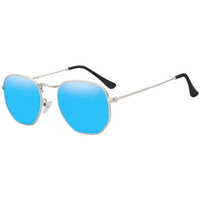 Hodinky & Bižuterie sluneční brýle Veyrey Sluneční brýle polarizační oválné Hurricane modrá skla 